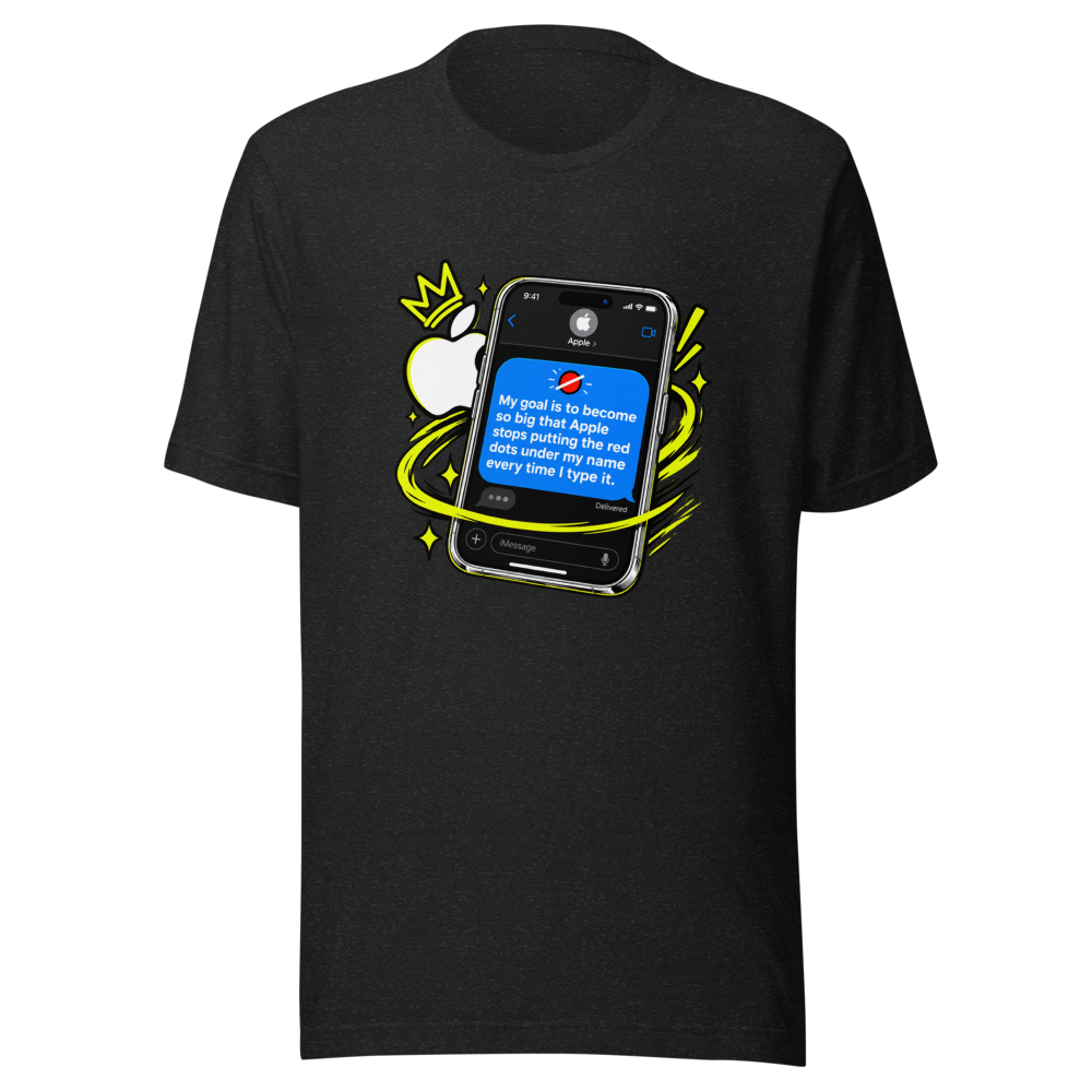 Apple Autocorrect Goal Tee
