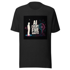 AI Fears & Silence Funny T-Shirt
