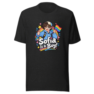 Sofia Is A Boy Trans Pride T-Shirt