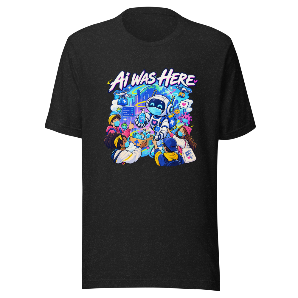 AI Was Here: Viral Covid Times Tee