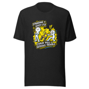 The Chair Test: Serious Trouble T-Shirt