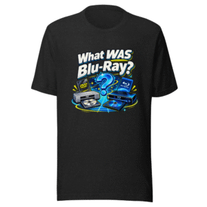 Blu-Ray vs DVD: The Ultimate Tech Mystery Tee