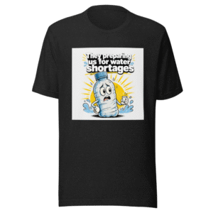 Water Shortage Prep Meme T-Shirt