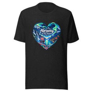 Norway Vibes Heart Tee