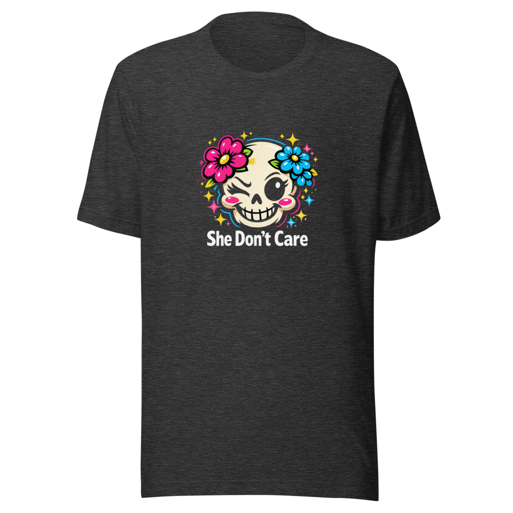 She Don't Care Tee - Unbothered Vibes - Image 9