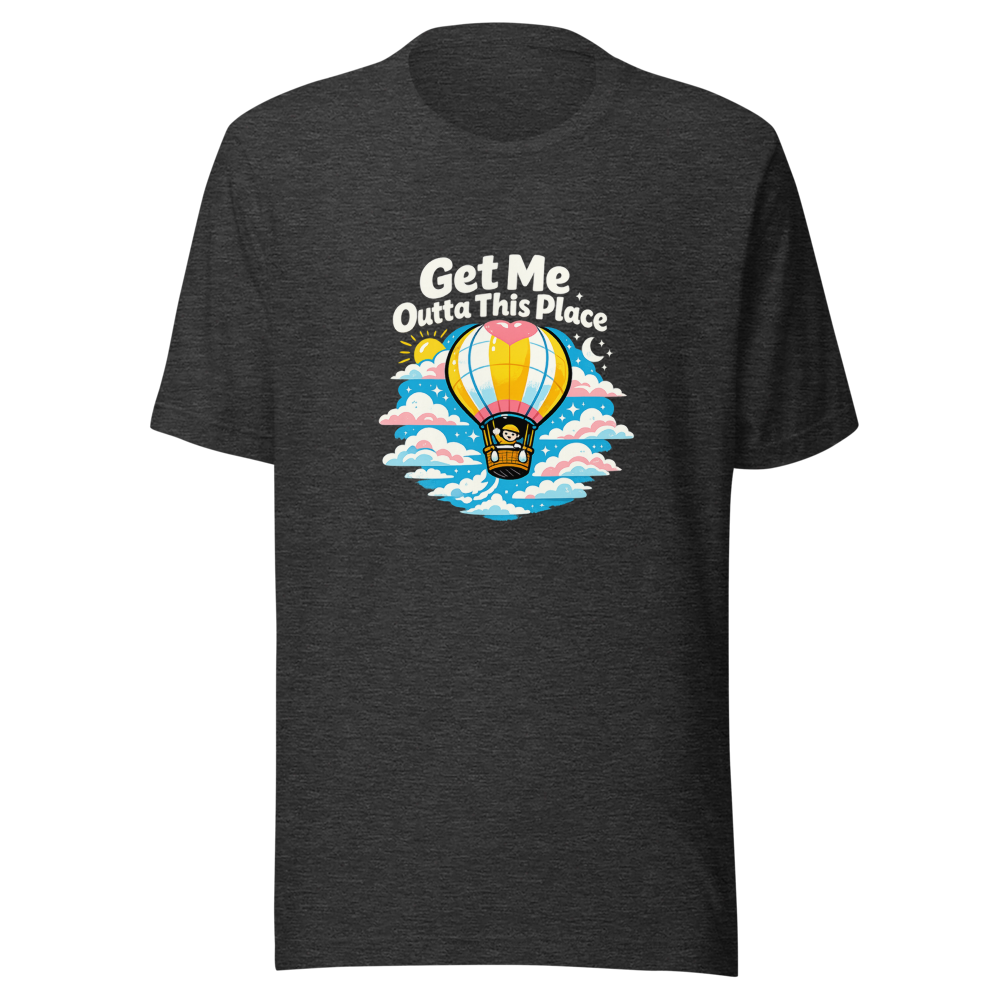 Escape Reality Graphic Tee - Get Me Outta Here! - Image 9