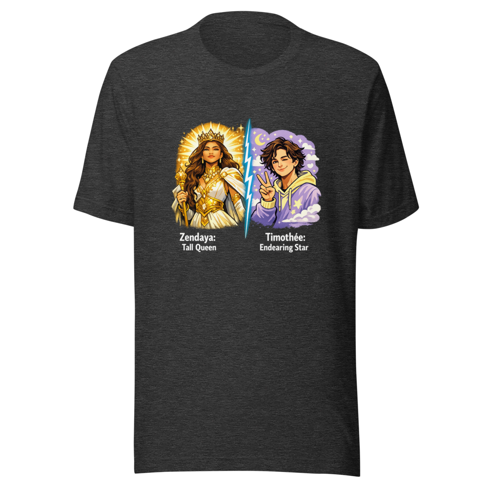 Zendaya Tall Queen & Timothée Twink King Tee - Image 9