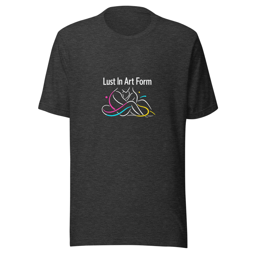 Lust In Art Form T-Shirt | Aesthetic Quote Tee - Image 9