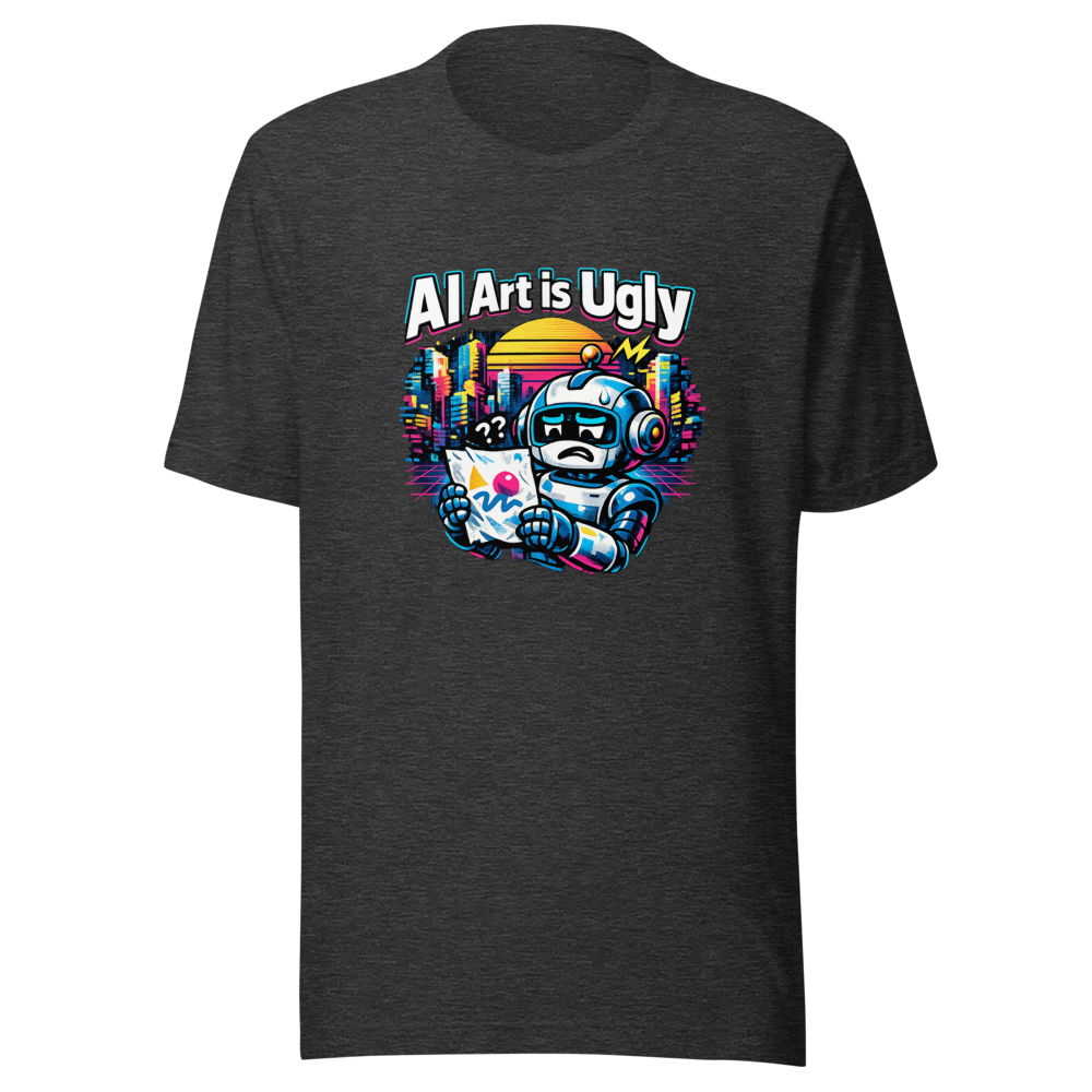 AI Art is Ugly Tee - Image 9