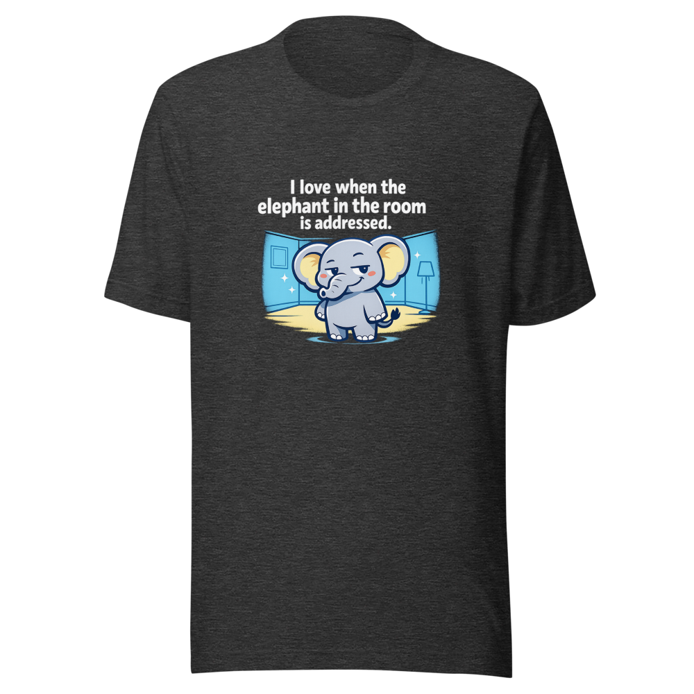 Elephant In The Room Meme Tee - Image 9
