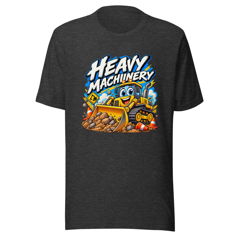 Heavy Machinery Viral Meme T-Shirt - Image 9