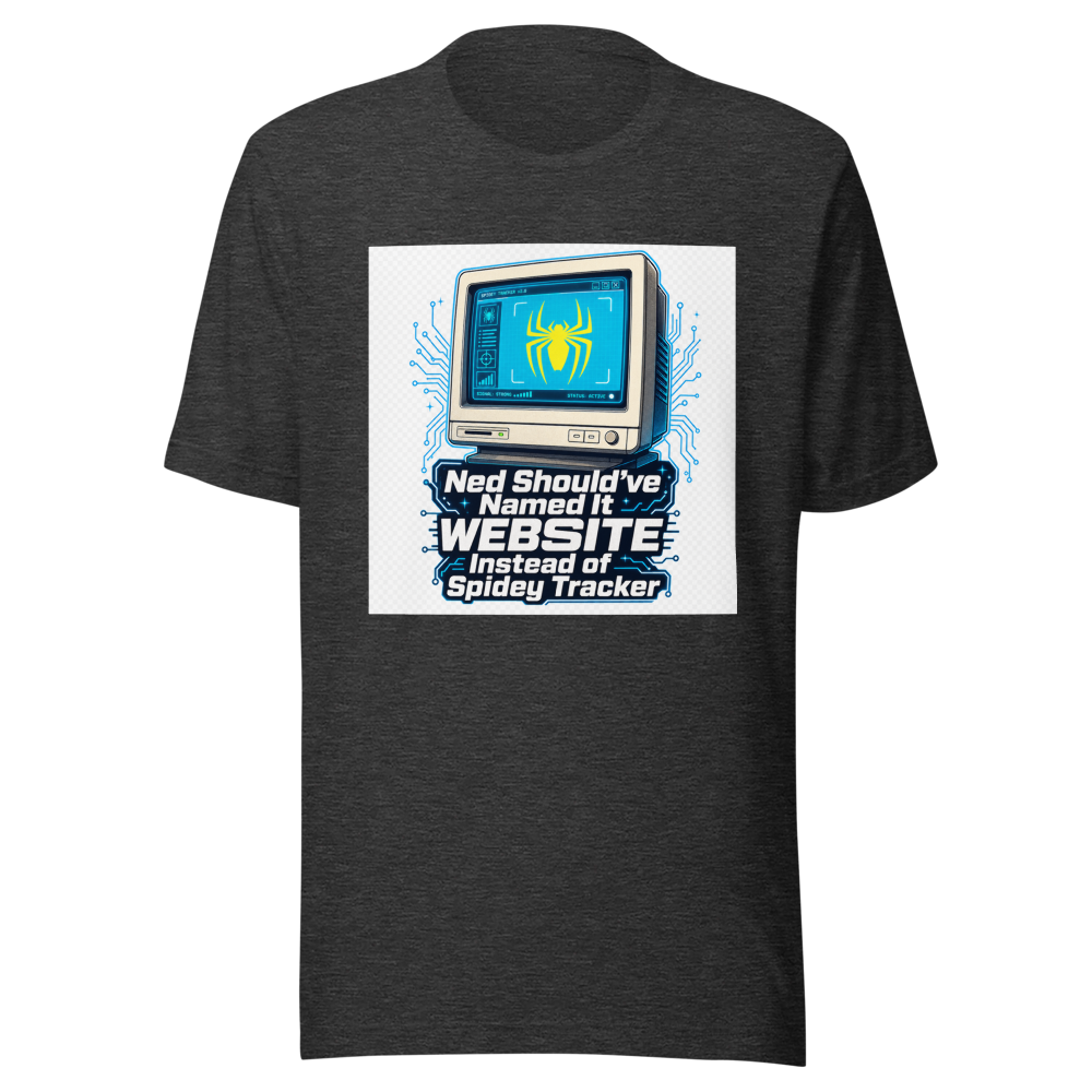 Ned's Website Tracker T-Shirt: Spider-Verse Fan Tee - Image 9