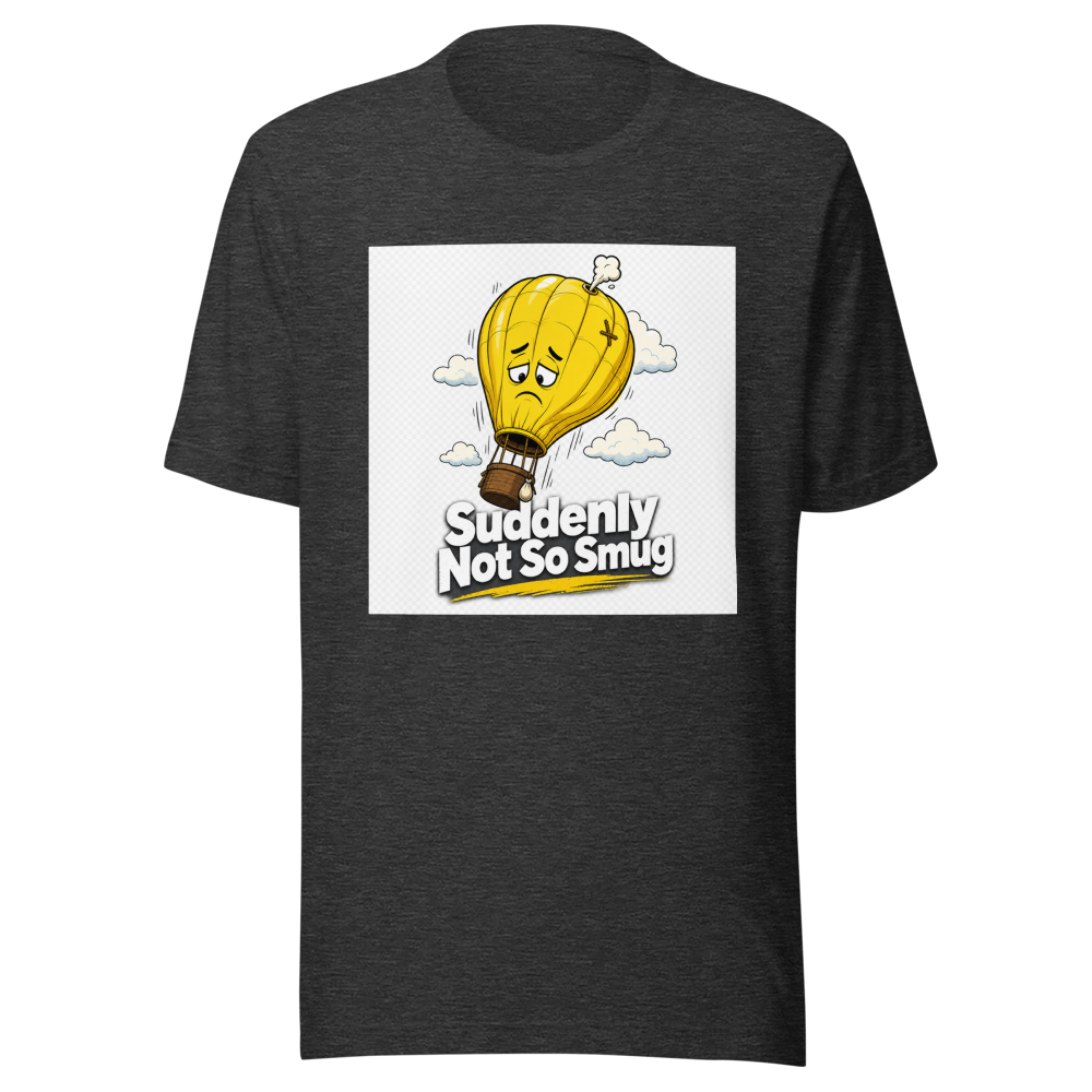 Smug No More Funny Meme T-Shirt - Image 9