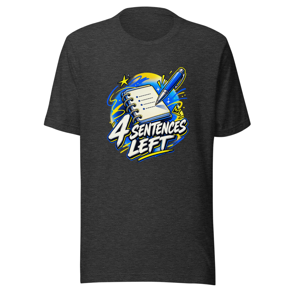 Last 4 Sentences Left T-Shirt - Image 9