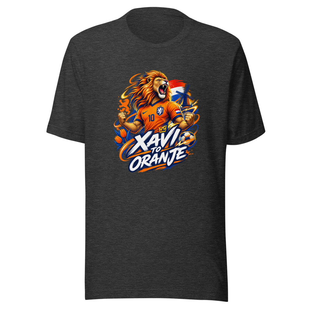 Xavi to Dutch National Team Coach T-Shirt - Image 9