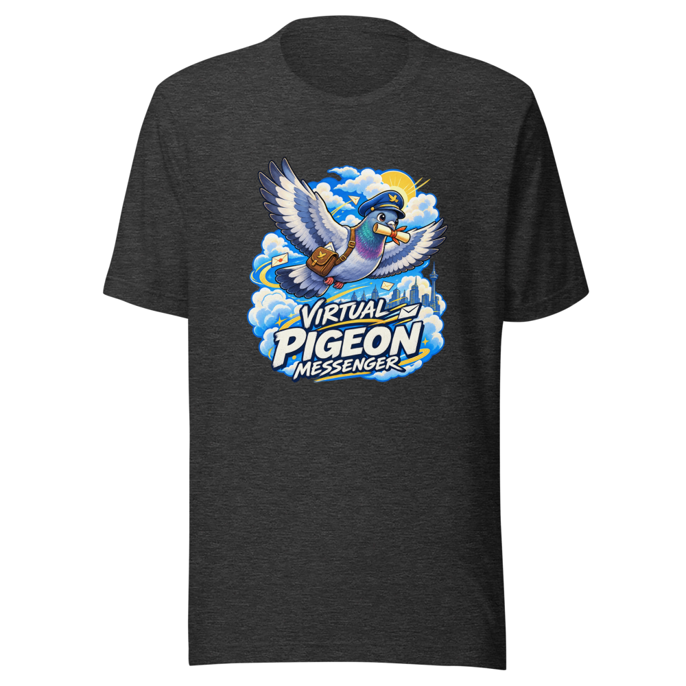 Virtual Pigeon Messenger App T-Shirt - Image 9