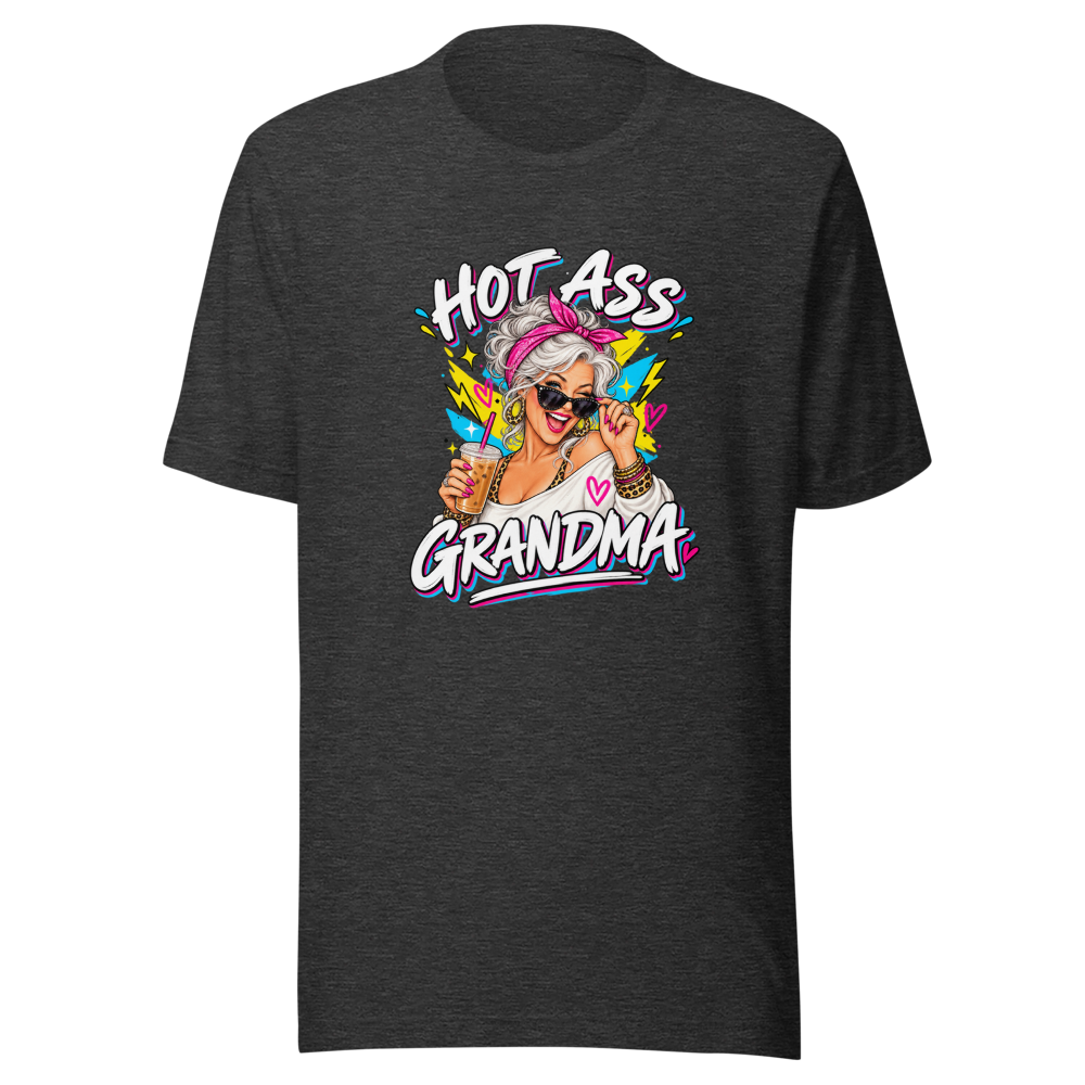 Hot Ass Grandma T-Shirt - Funny Meme Tee - Image 9