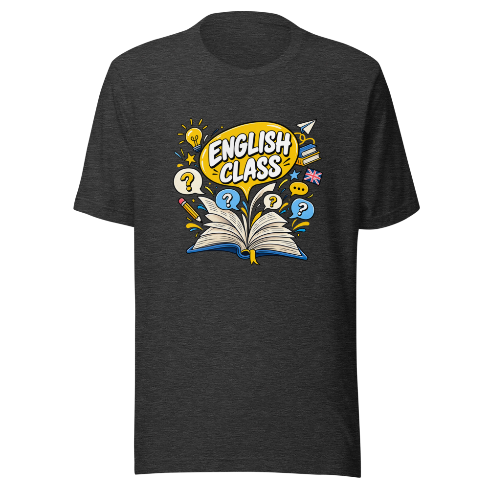 Media Literacy Is English Class Viral Quote T-Shirt - Image 9