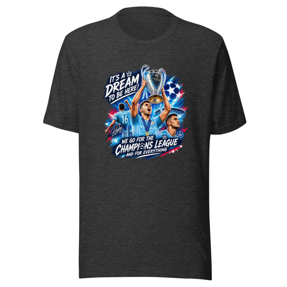 Rodri's Dream: UCL & Everything Tee - Image 9