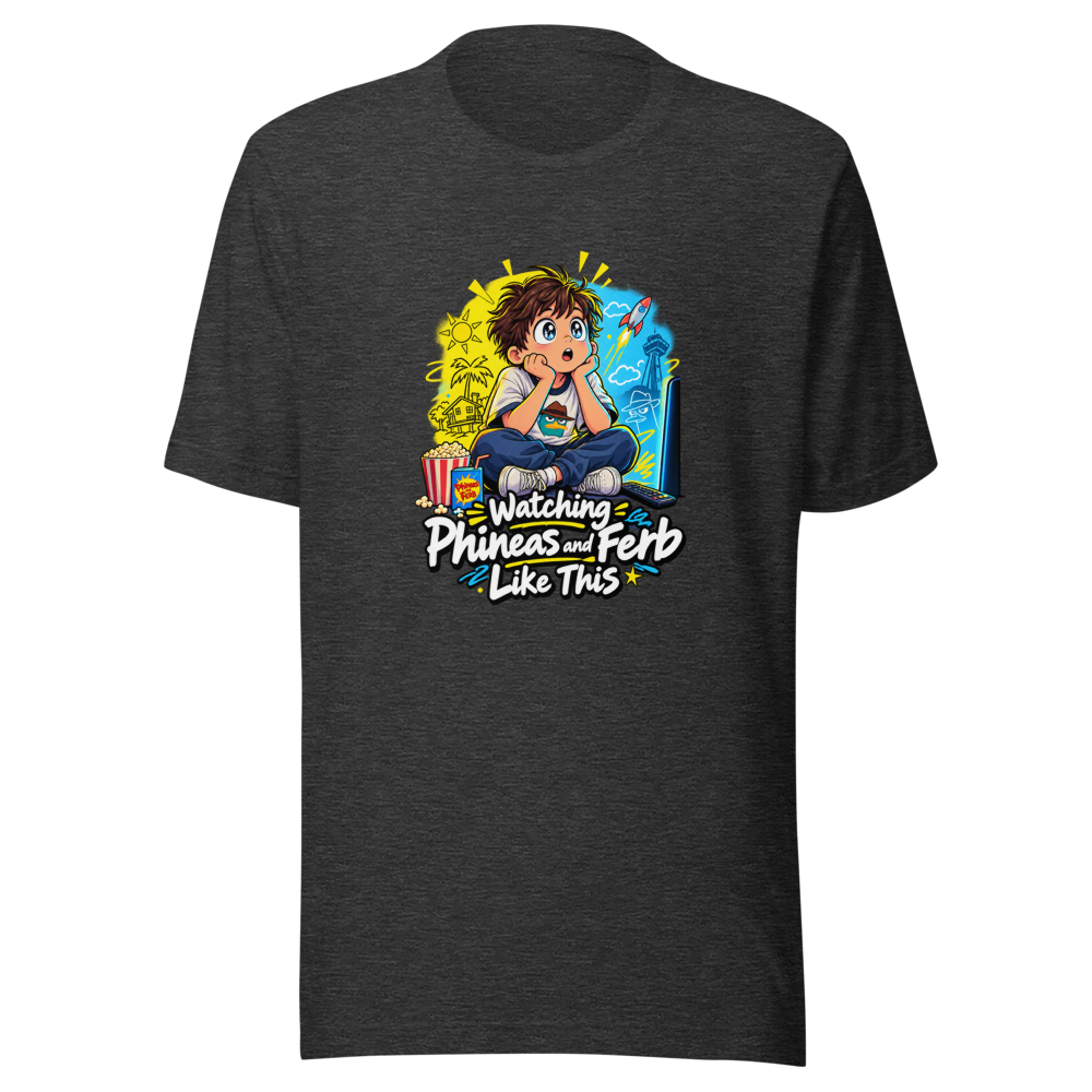 Phineas and Ferb Kid Vibes T-Shirt - Image 9