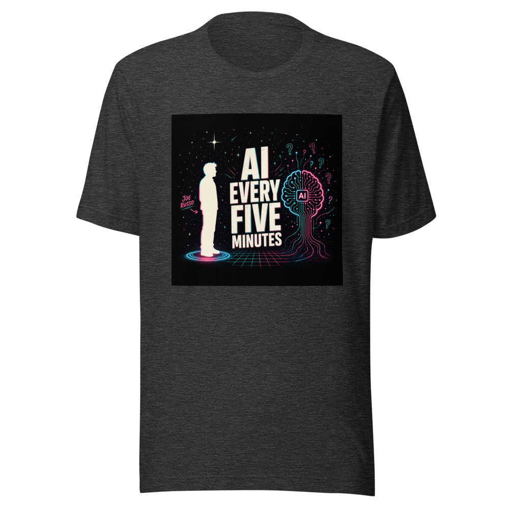 AI Fears & Silence Funny T-Shirt - Image 9
