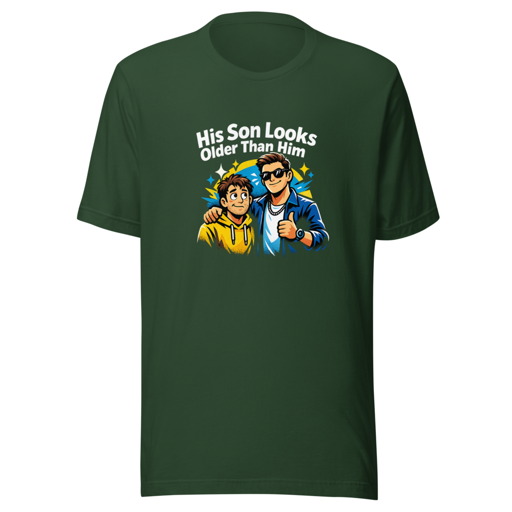 His Son Looks Older Than Him Funny Dad Shirt - Image 7
