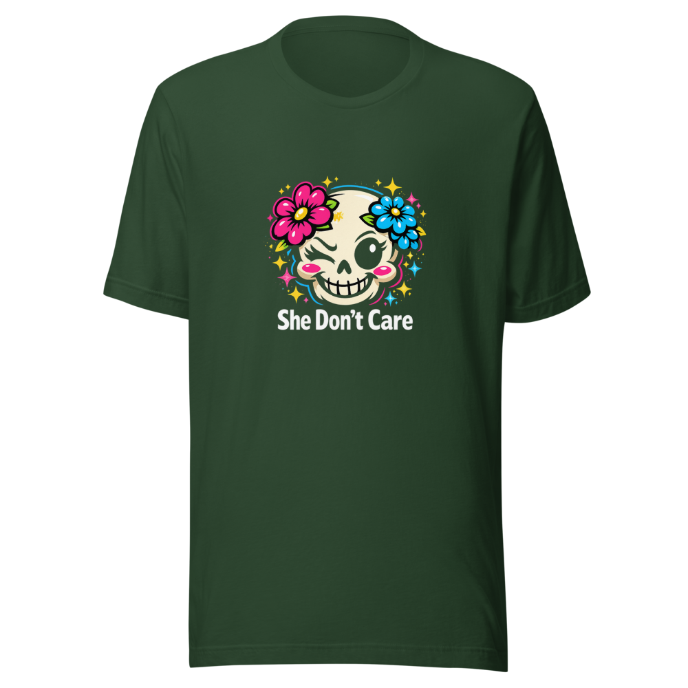 She Don't Care Tee - Unbothered Vibes - Image 7
