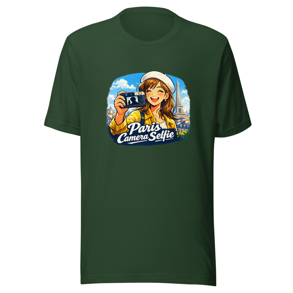Taehyung Paris Camera Selfie Photo Tee - Image 7