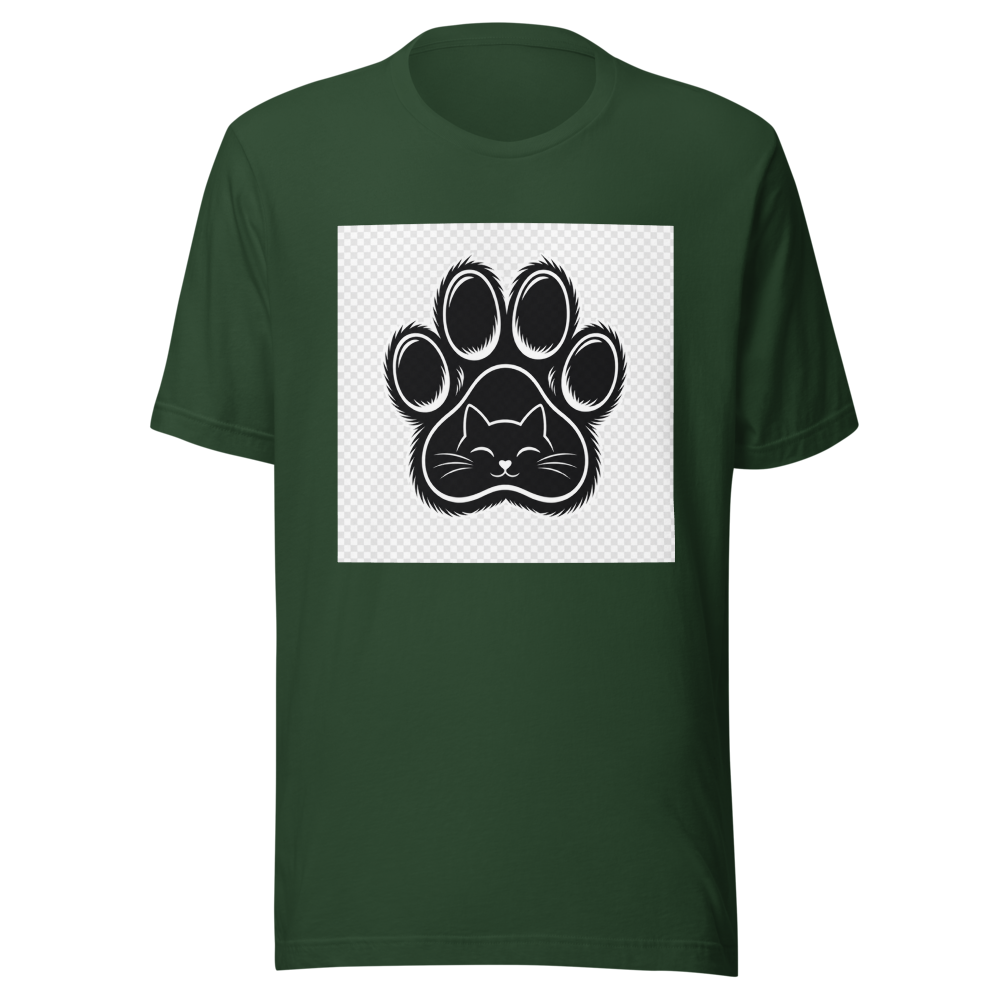Cat Paw Tattoo Tee - Viral Cat Art - Image 7