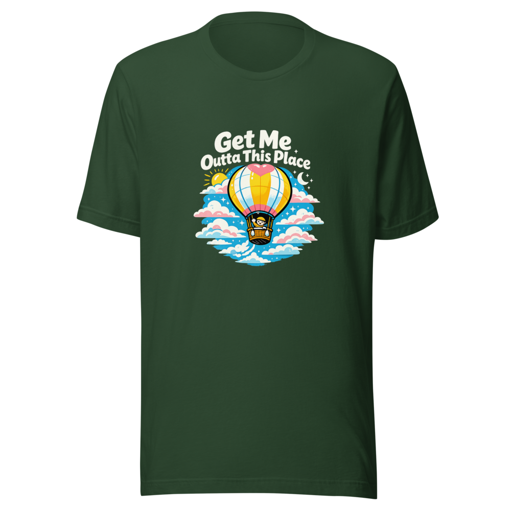 Escape Reality Graphic Tee - Get Me Outta Here! - Image 7