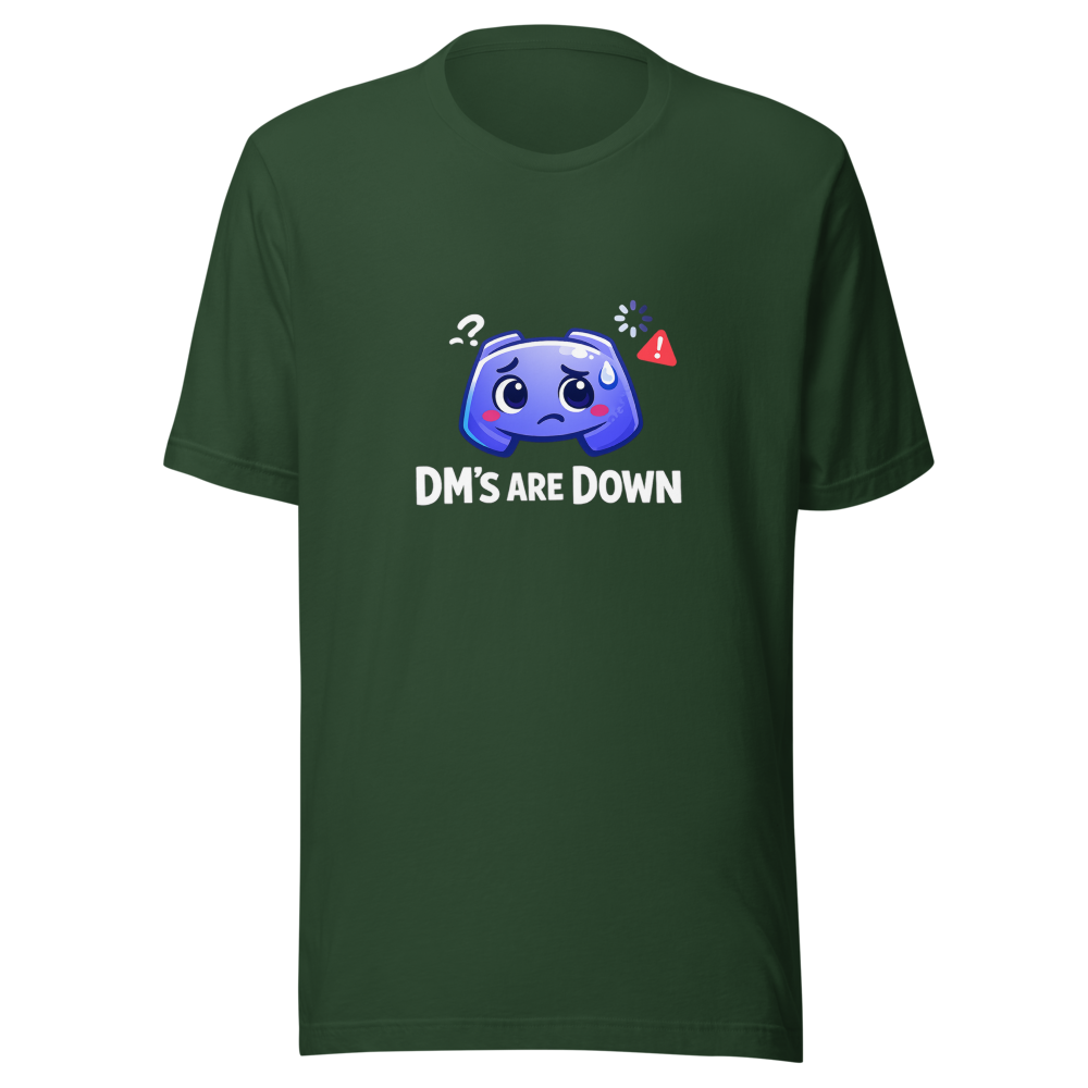 Discord DM's Down Tee - Not Ghosting You! - Image 7