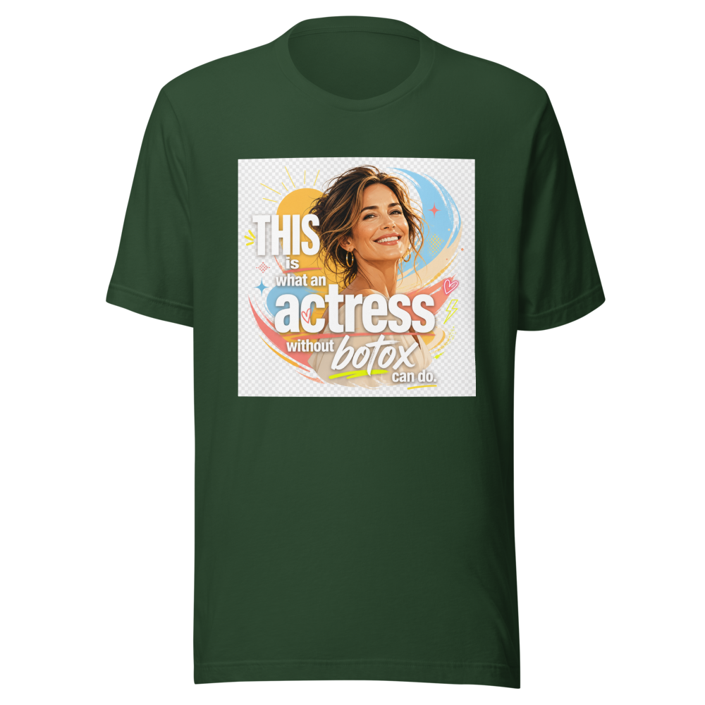 Actress Natural Beauty Glow T-Shirt - Image 7