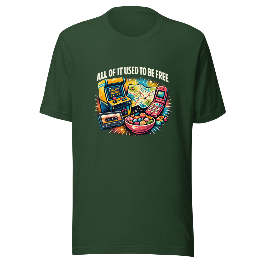 Remember When It Was Free? Nostalgia T-Shirt - Image 7