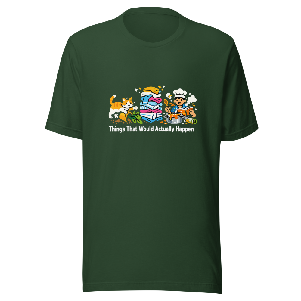 Things That Would Actually Happen Tee - Image 7