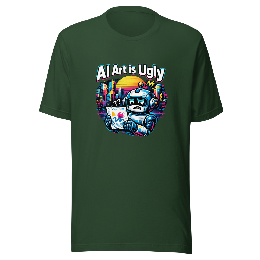 AI Art is Ugly Tee - Image 7