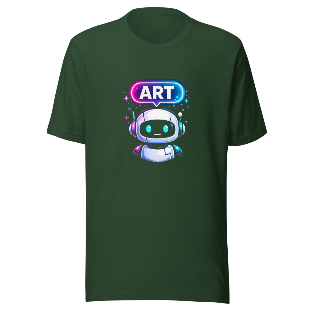 Artificially Intelligent Bot Says "Art" T-Shirt - Image 7