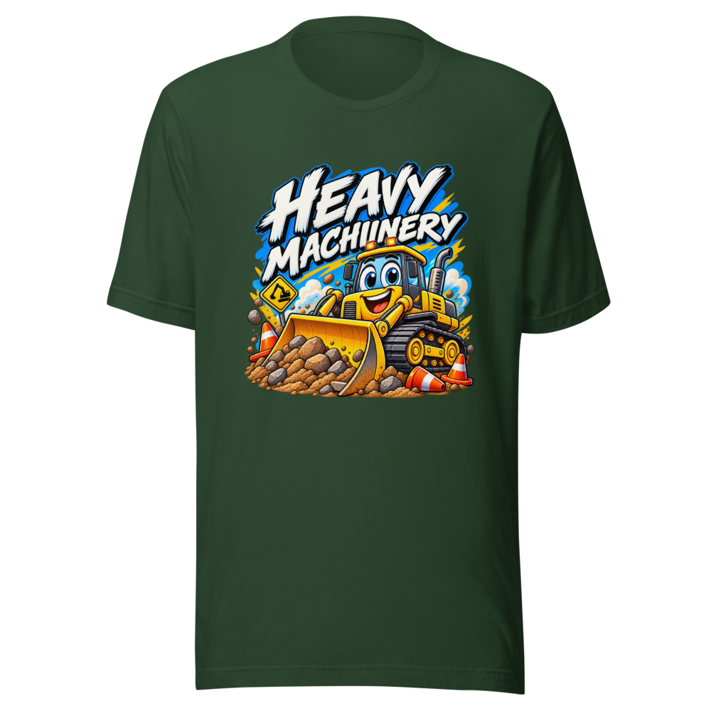 Heavy Machinery Viral Meme T-Shirt - Image 7