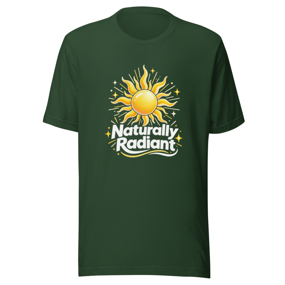 Naturally Radiant Aesthetic Tee - Image 7