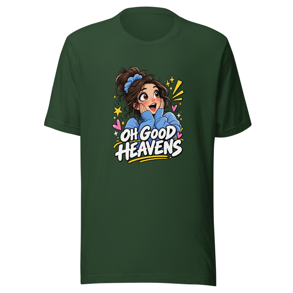 Pretty Lad Oh Good Heavens Meme T-Shirt - Image 7