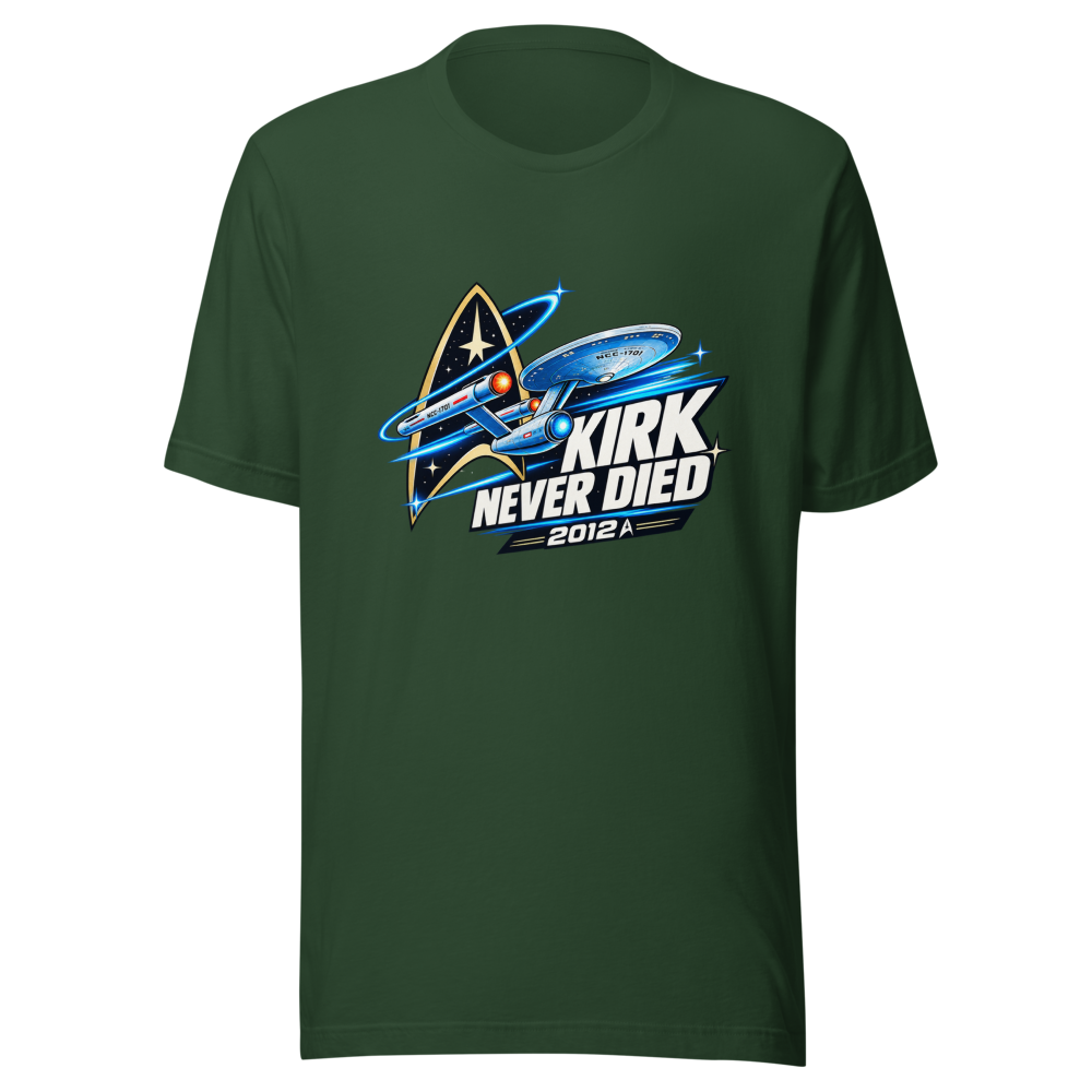 Kirk Never Died Star Trek 2012 Username Tee - Image 7