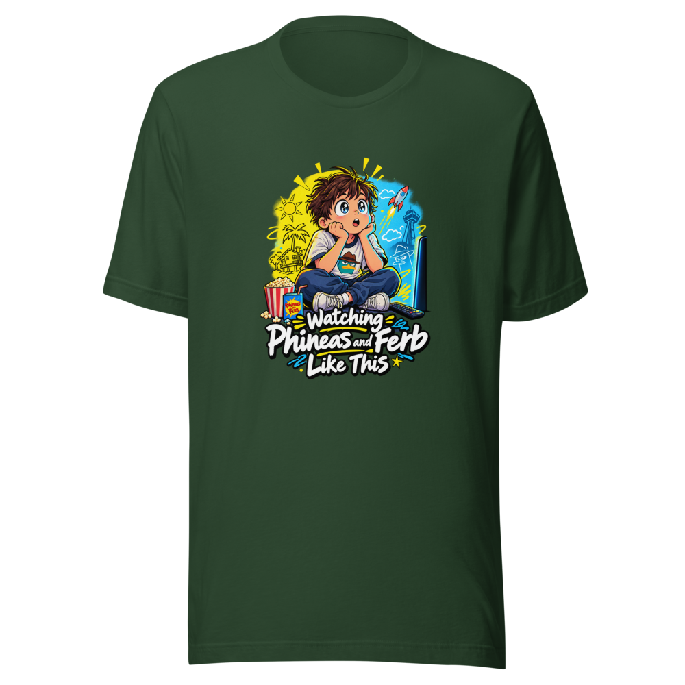 Phineas and Ferb Kid Vibes T-Shirt - Image 7