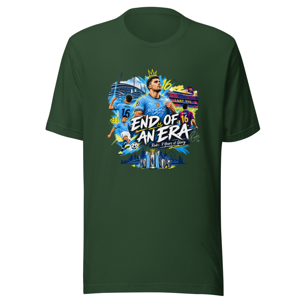 Rodri's Barca Move: The End of an Era Tee - Image 7