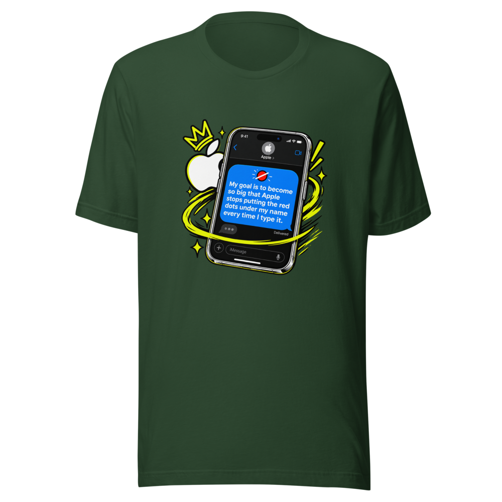 Apple Autocorrect Goal Tee - Image 7