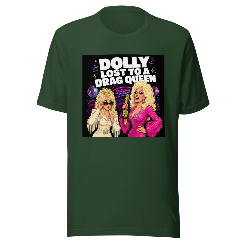 Dolly Parton Lost Lookalike Contest T-Shirt - Image 7
