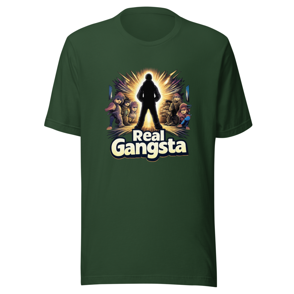 Real Gangsta T-Shirt: Level Up Your Style - Image 7