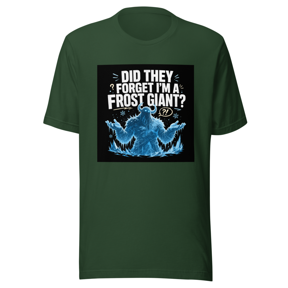 Frost Giant Lore Forgotten Thor T-Shirt - Image 7