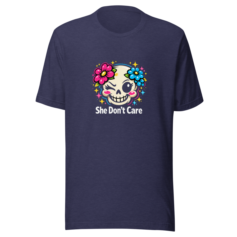 She Don't Care Tee - Unbothered Vibes - Image 5