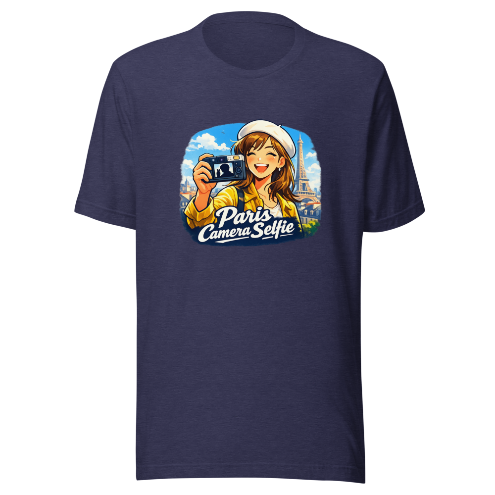Taehyung Paris Camera Selfie Photo Tee - Image 5