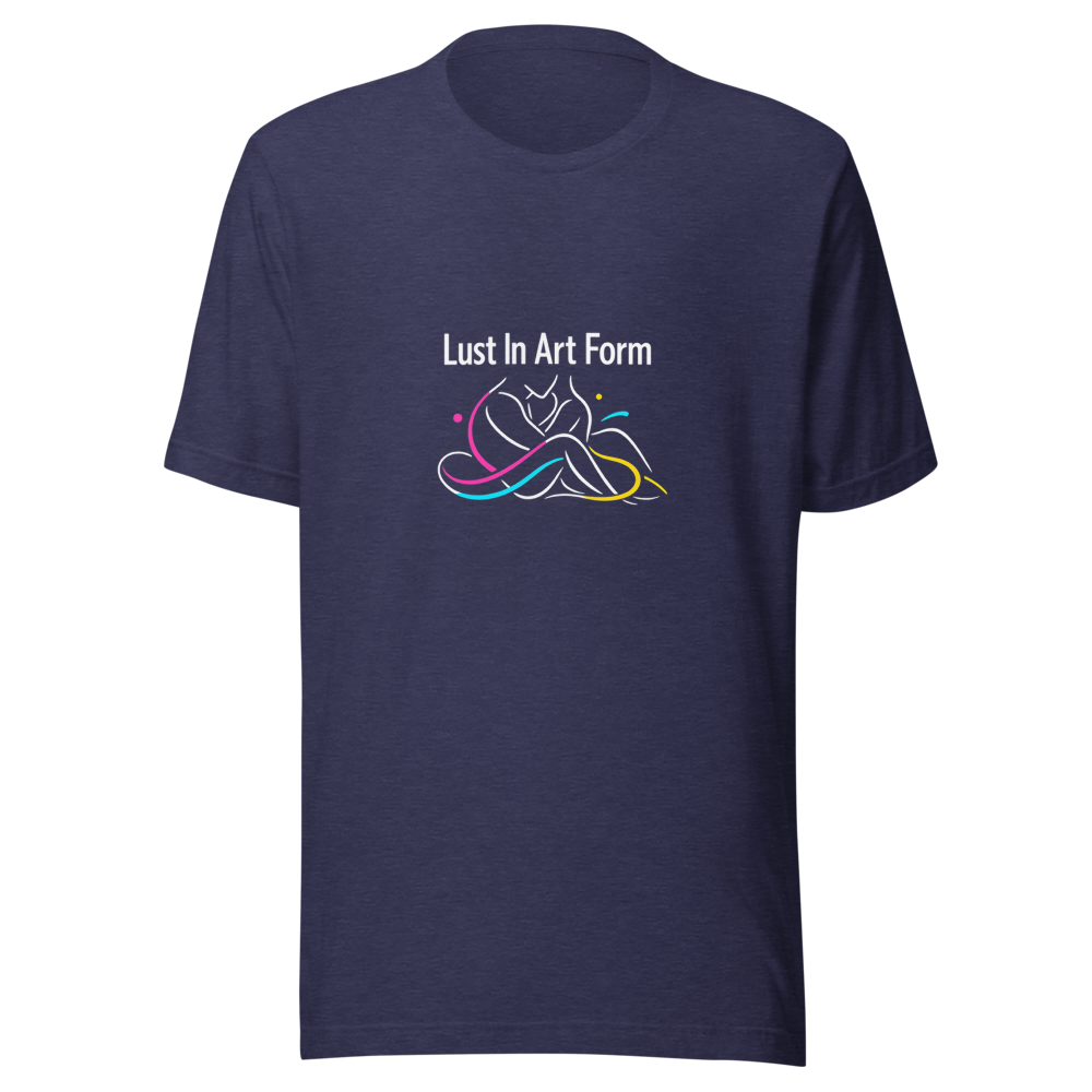Lust In Art Form T-Shirt | Aesthetic Quote Tee - Image 5