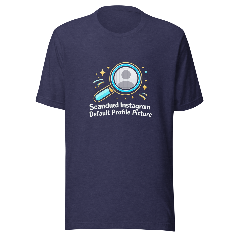 Instagram Default Pic Search Fail Tee - Image 5